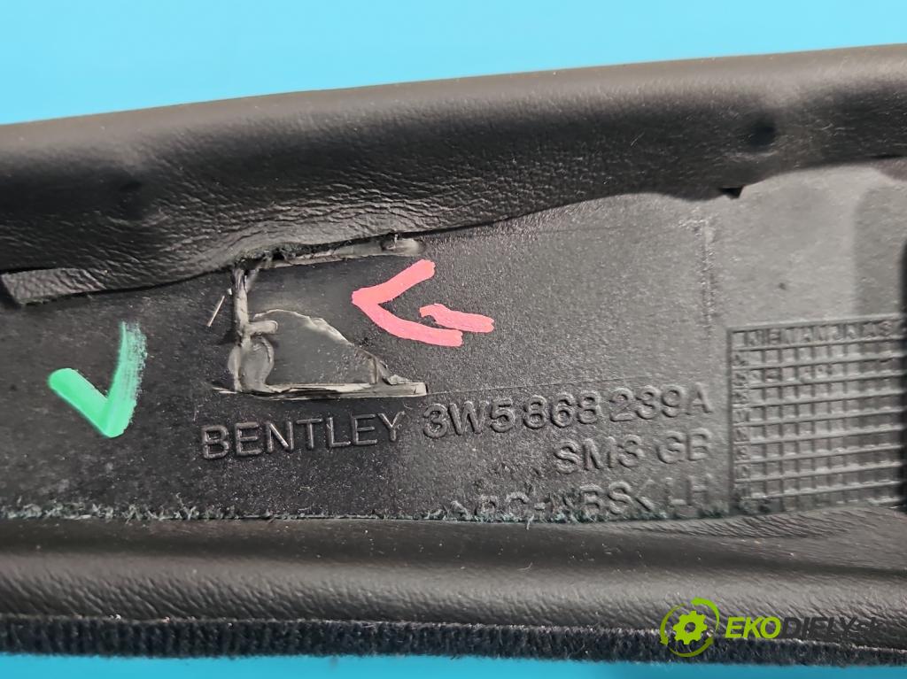 Bentley Continental I 2005-2013 6.0 V12 automatic 411 kW 5998 cm3 4- kryt plastová 3W5868239A