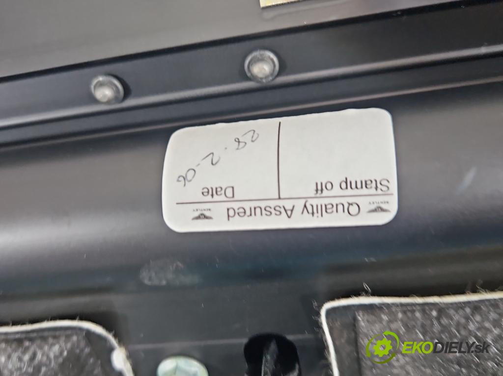 Bentley Continental I 2005-2013 6.0 V12 automatic 411 kW 5998 cm3 4- roleta 3W5861325 (Roleta kufra)
