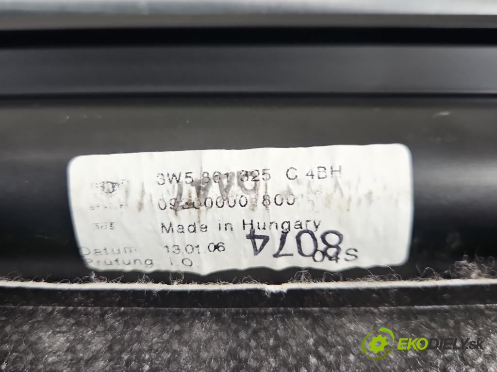Bentley Continental I 2005-2013 6.0 V12 automatic 411 kW 5998 cm3 4- roleta 3W5861325 (Roleta kufra)