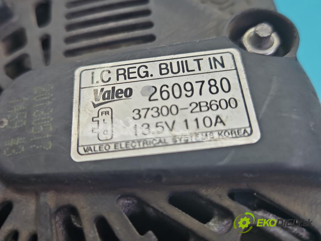 Hyundai Ix35 1.6 Gdi: G4FD 135 HP manual 99 kW 1591 cm3 5- Alternator 37300-2B600 (Alternátor)