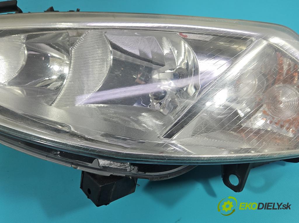 Renault Megane II 2003-2008 1.6 16V 113 HP automatic 83 kW 1598 cm3 5- Reflektor: ľavý 7701064018 (Kľučka dverí ostatné)