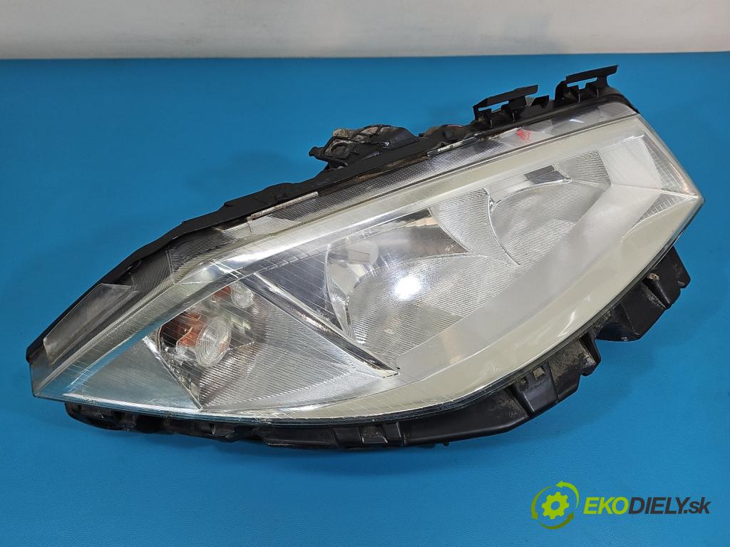 Renault Megane II 2003-2008 1.6 16V 113 hp automatic 83 kW 1598 cm3 5- světlo pravý 8200073221J (Pravé přední světlo)