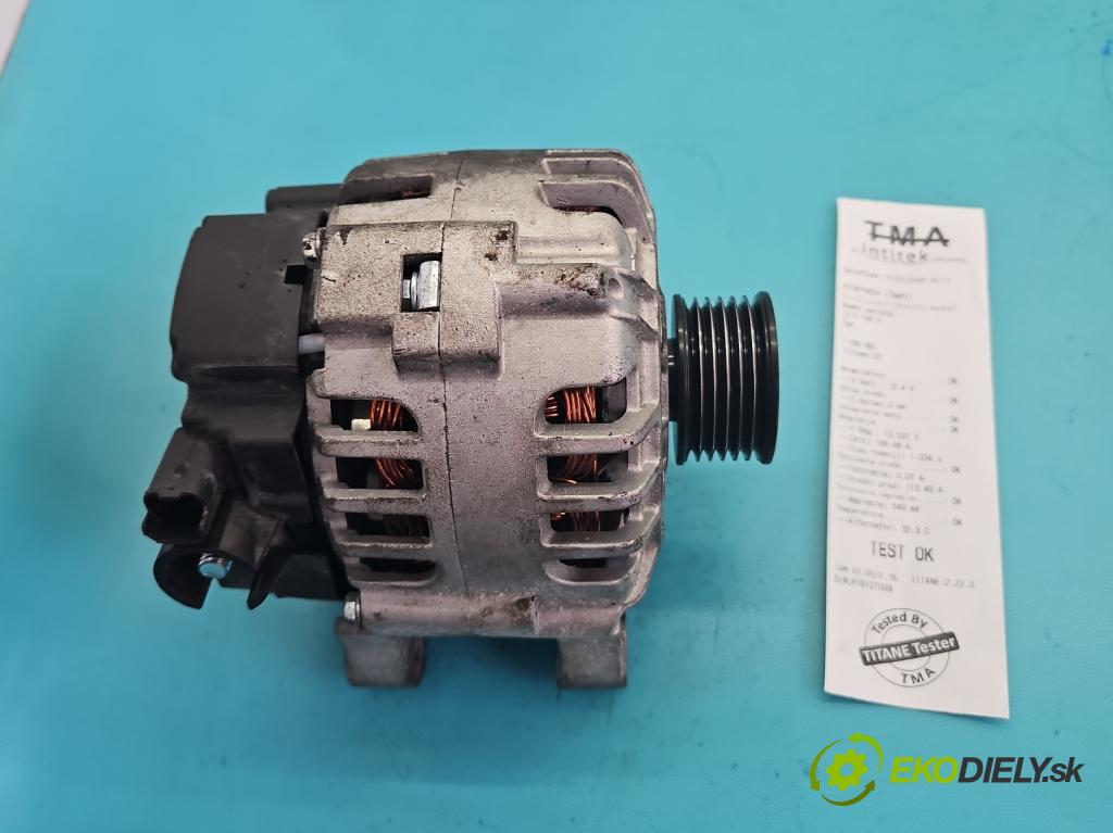 Citroen C2 1.4 8V 73 hp automatic 54 kW 1360 cm3 3- Alternator  (Alternátor)