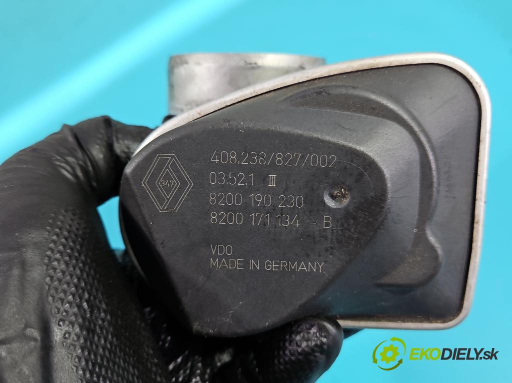 Renault Megane II 2003-2008 1.6 16V 113 HP automatic 83 kW 1598 cm3 5- klapka 8200190230 (Škrtiaca klapka)
