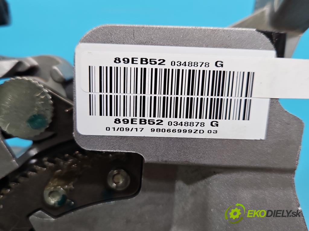 Peugeot 2008 I 2013-2019 1.2 12V 110 hp automatic 81 kW 1199 cm3 5- kulisa brzda: ručního 98066999ZD