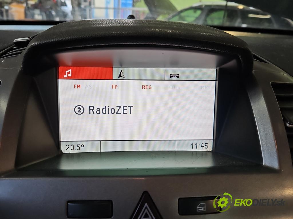 Opel Zafira B 2005-2014 1.9 cdti 120 HP manual 88 kW 1910 cm3 5- Zobrazit:  (Prístrojová doska)