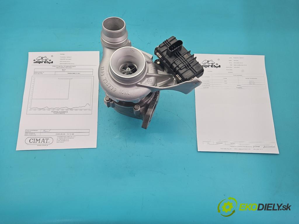 Bmw X1 E84 2009-2015 2.0d 184 hp automatic 135 kW 1995 cm3 5- Turbodmychadlo repasováno 49335-00642