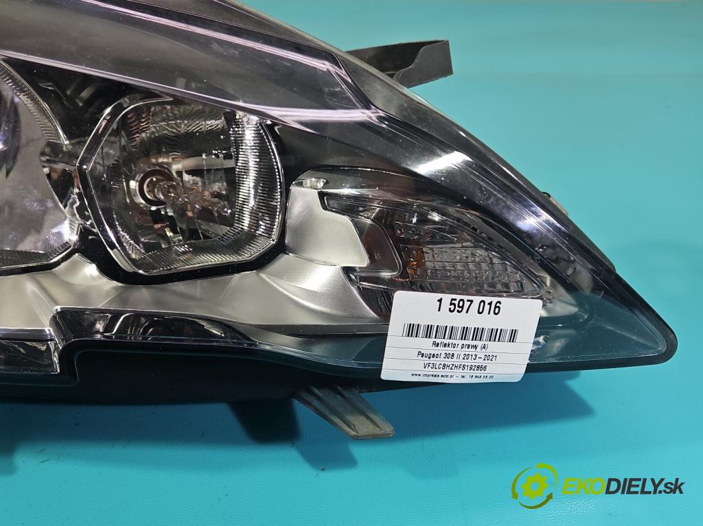 Peugeot 308 II 2013-2021 1.6 hdi 120 hp manual 88 kW 1560 cm3 5- světlo pravý (Pravé přední světlo)