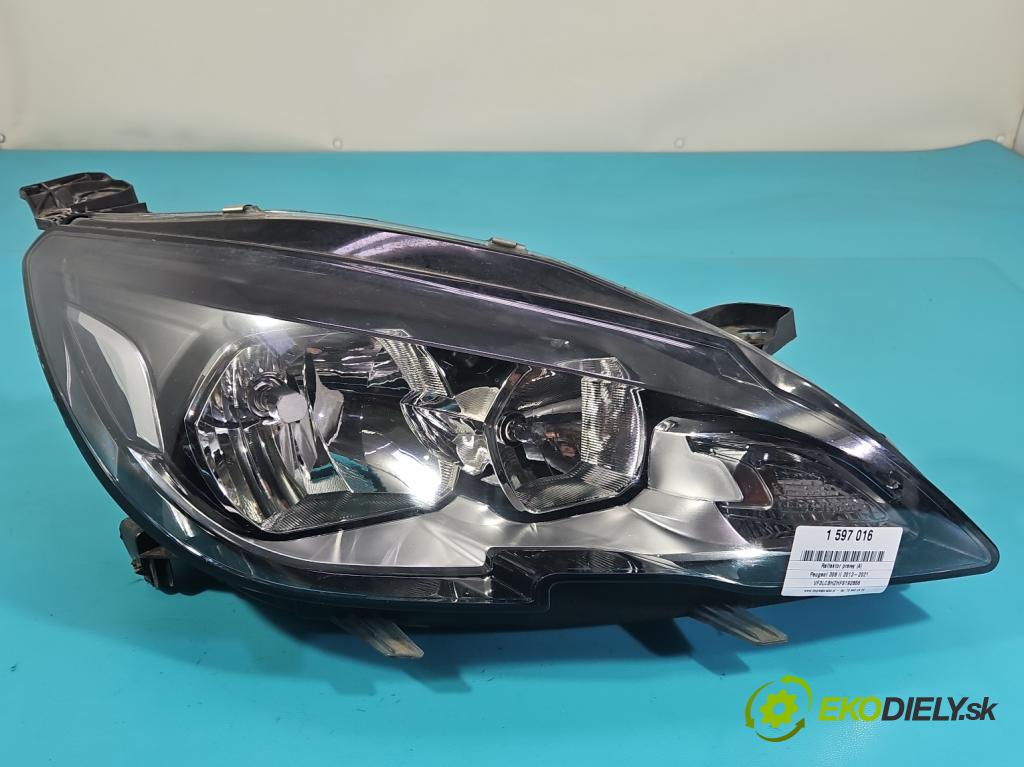 Peugeot 308 II 2013-2021 1.6 hdi 120 hp manual 88 kW 1560 cm3 5- světlo pravý  (Pravé přední světlo)