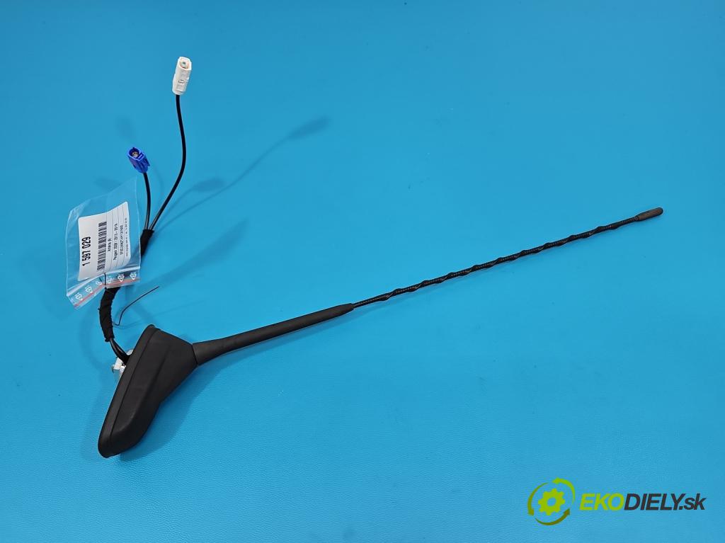 Peugeot 2008 I 2013-2019 1.2 12V 110 hp automatic 81 kW 1199 cm3 5- Antena 9801610880