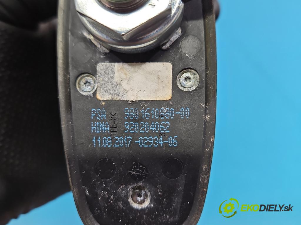 Peugeot 2008 I 2013-2019 1.2 12V 110 hp automatic 81 kW 1199 cm3 5- Antena 9801610880