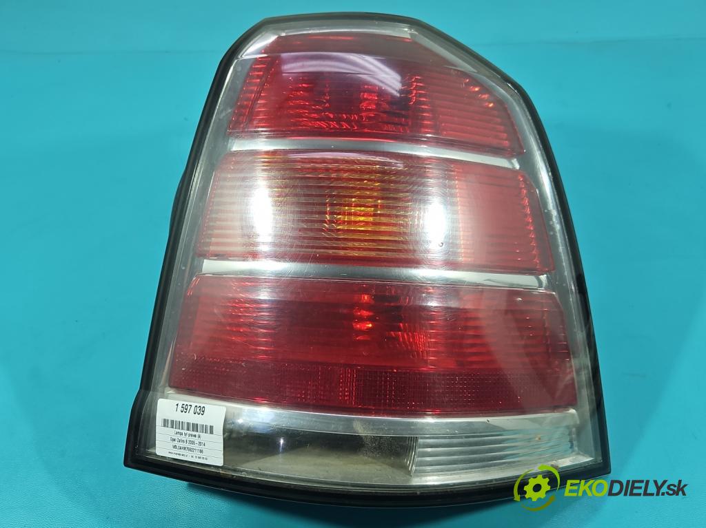 Opel Zafira B 2005-2014 1.9 cdti 120 hp manual 88 kW 1910 cm3 5- světlo zadní pravé blatník: 24451843