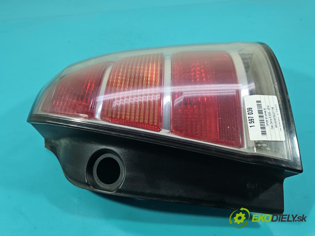 Opel Zafira B 2005-2014 1.9 cdti 120 HP manual 88 kW 1910 cm3 5- svetlo / reflektor zadné pravé blatník 24451843