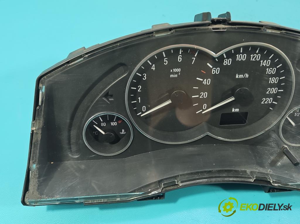 Opel Meriva A 2002-2010 1.6 16V 101 HP manual 74 kW 1598 cm3 5- riadiaca jednotka motora 12214830