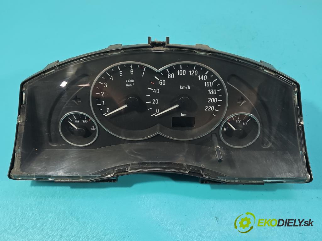 Opel Meriva A 2002-2010 1.6 16V 101 HP manual 74 kW 1598 cm3 5- riadiaca jednotka motora 12214830