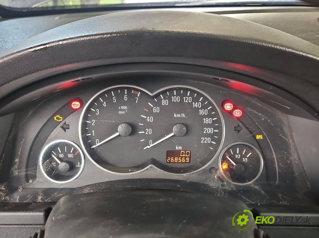 Opel Meriva A 2002-2010 1.6 16V 101 HP manual 74 kW 1598 cm3 5- riadiaca jednotka motora 12214830
