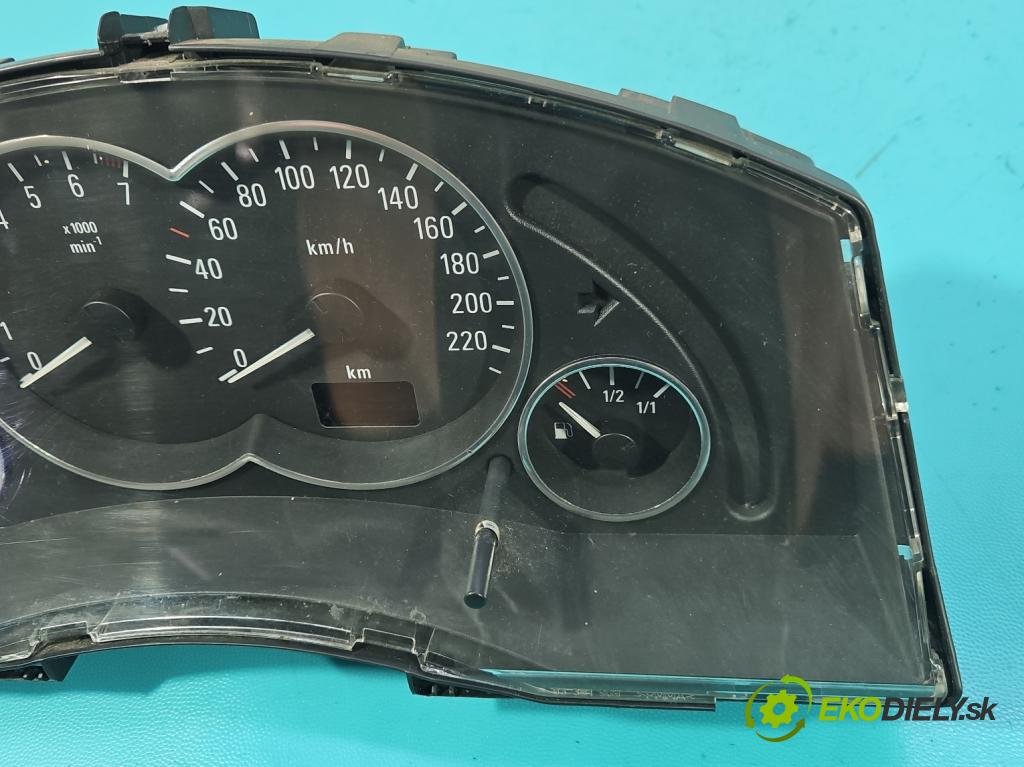 Opel Meriva A 2002-2010 1.6 16V 101 HP manual 74 kW 1598 cm3 5- riadiaca jednotka motora 12214830