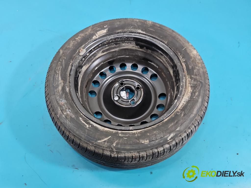Opel Meriva A 2002-2010 1.6 16V 101 HP manual 74 kW 1598 cm3 5- koleso rezervne 15"