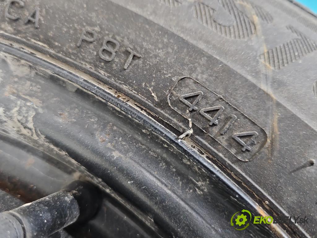 Opel Meriva A 2002-2010 1.6 16V 101 HP manual 74 kW 1598 cm3 5- koleso rezervne 15"