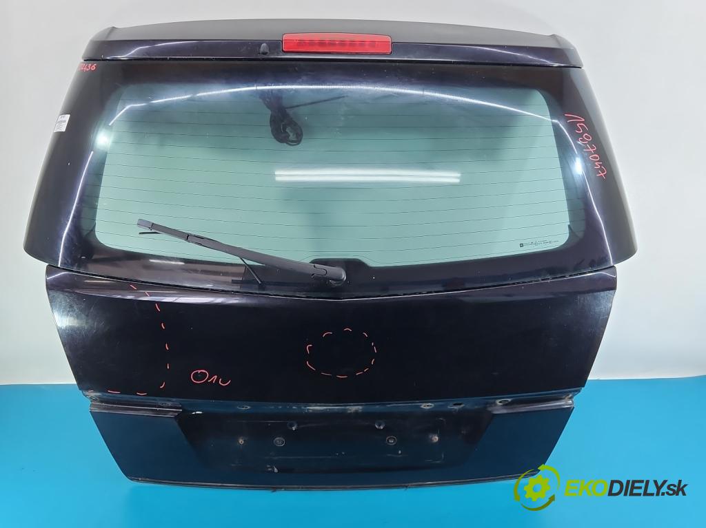 Opel Zafira B 2005-2014 1.9 cdti 120 HP manual 88 kW 1910 cm3 5- zadna kufor  (Kapota zadná (kufor))