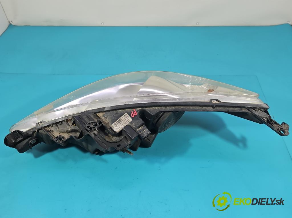 Peugeot 207 1.4 16V 95 hp manual 70 kW 1397 cm3 5- světlo pravý 9649986180 (Pravé přední světlo)