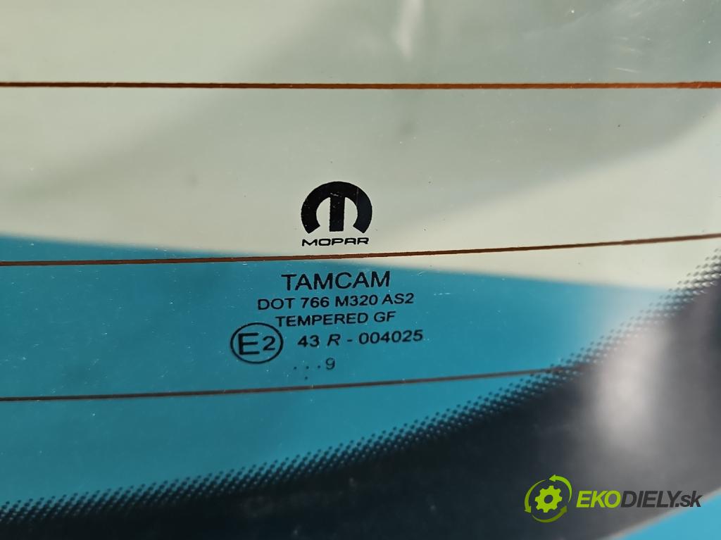 Fiat Tipo II 2015- 1.4 T 120 HP manual 88 kW 1368 cm3 5- sklo zadná (Sklo zadné)