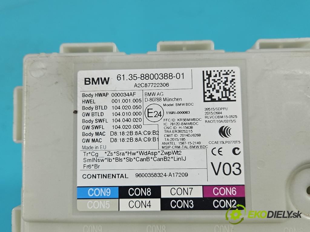 Bmw 5 G30 2017-2024 2.0d 190 HP automatic 140 kW 1995 cm3 5- riadiaca jednotka motora 8473992
