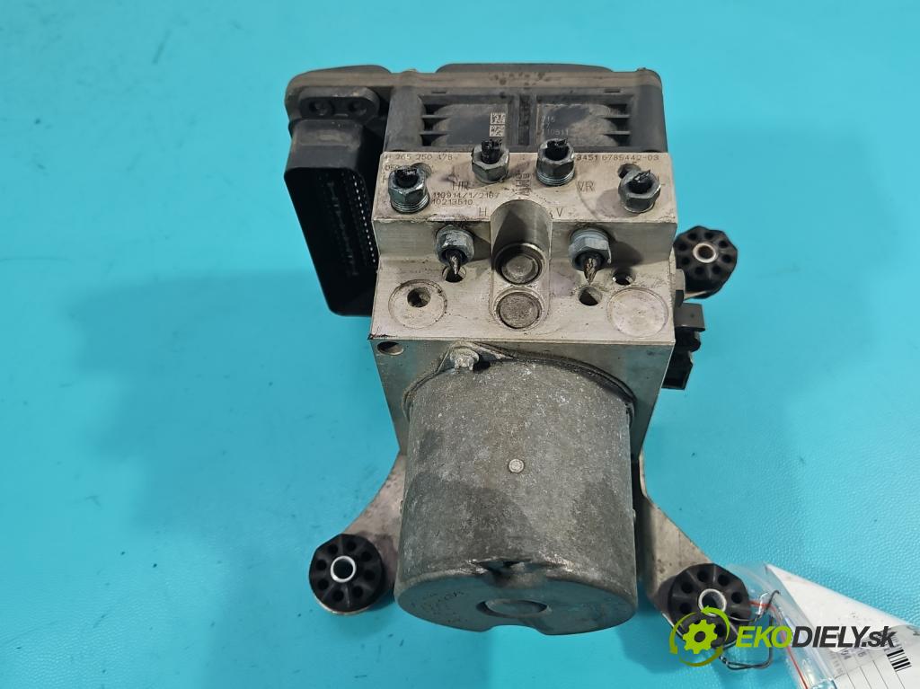 Bmw 7 F01 2008-2015 3.0d 306KM automatic 225 kW 2993 cm3 4- čerpadlo abs 0265960417 (Pumpa ABS)