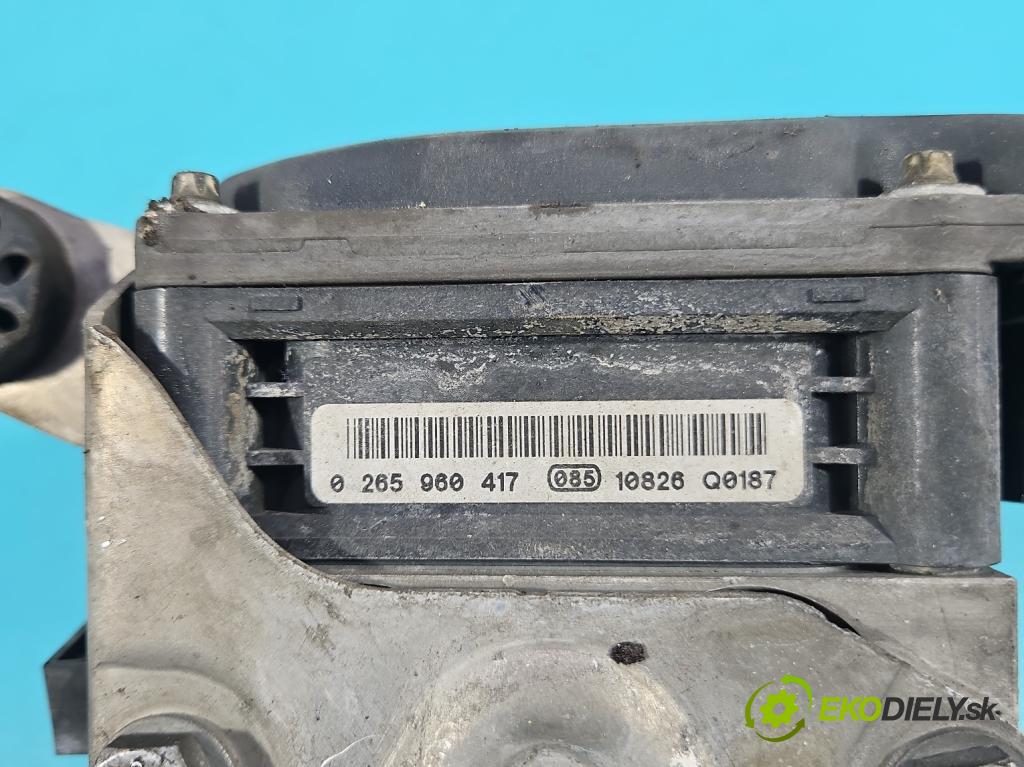 Bmw 7 F01 2008-2015 3.0d 306KM automatic 225 kW 2993 cm3 4- čerpadlo abs 0265960417 (Pumpa ABS)