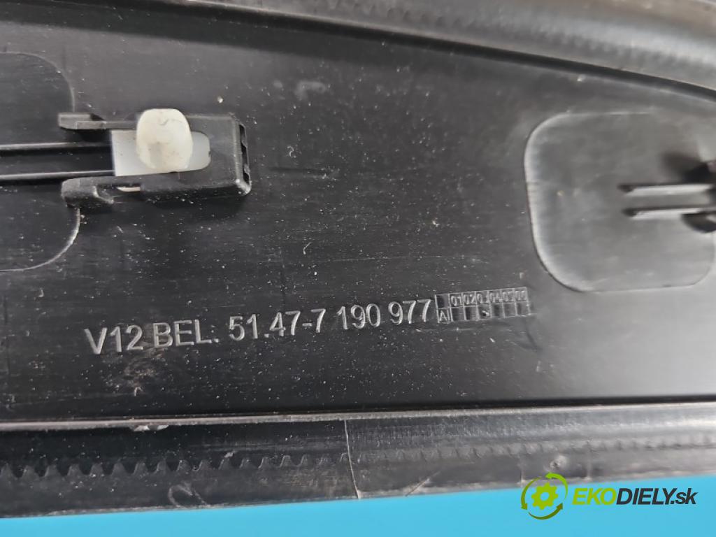Bmw 7 F01 2008-2015 3.0d N57D30B 306KM automatic 225 kW 2993 cm3 4- lišta karosérie: 51477181014