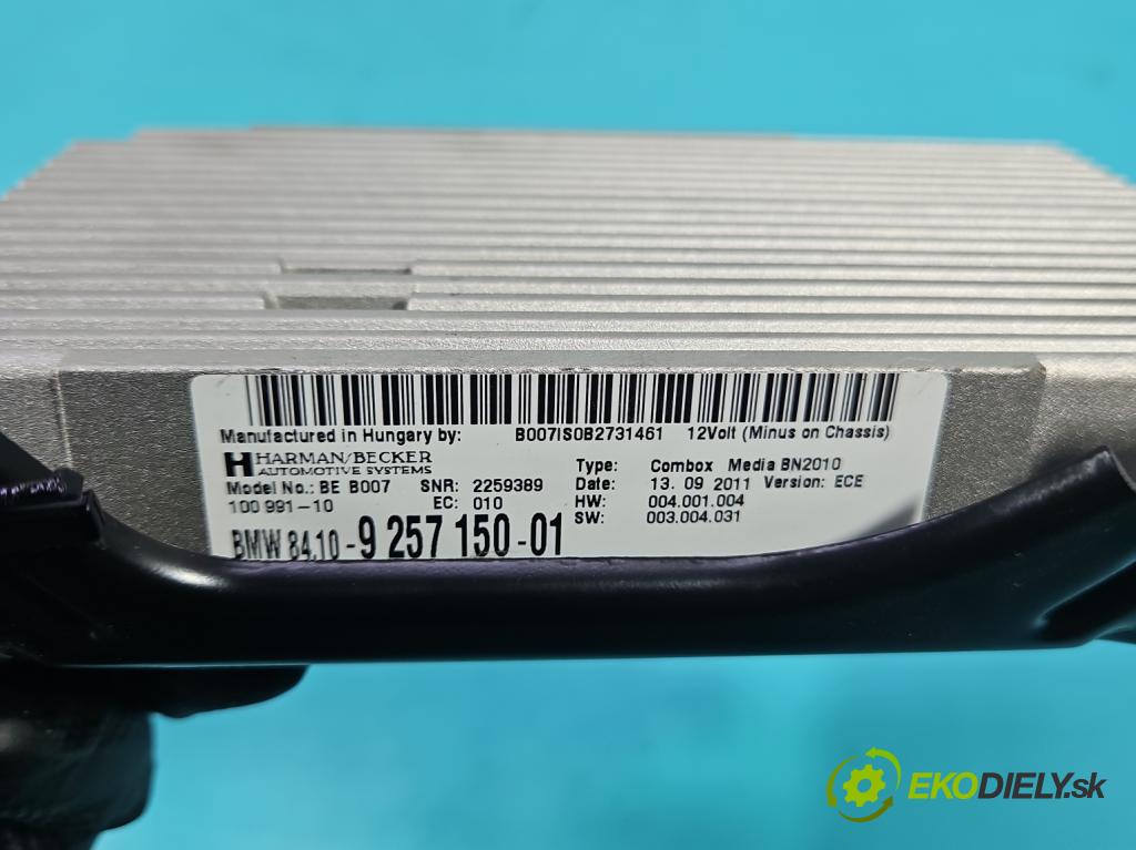 Bmw 7 F01 2008-2015 3.0d 306KM automatic 225 kW 2993 cm3 4- riadiaca jednotka ostatné 9257150