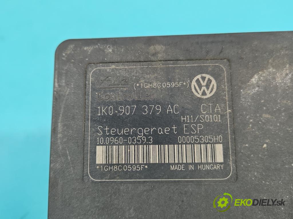 Vw Golf plus 1.4 16V 80 hp manual 59 kW 1390 cm3 5- čerpadlo abs 1K0614517AE (Pumpa ABS)