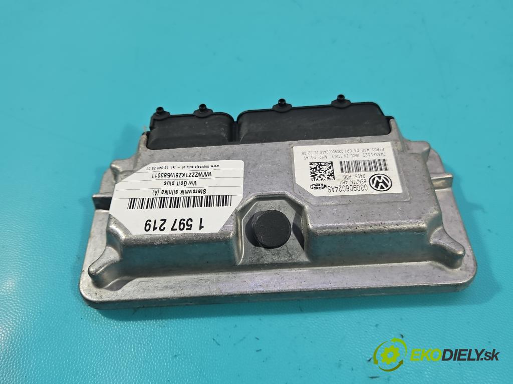 Vw Golf plus 1.4 16V 80 HP manual 59 kW 1390 cm3 5- riadiaca jednotka motora 03C906024AS