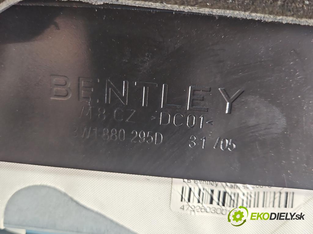 Bentley Continental I 2005-2013 6.0 V12 automatic 411 kW 5998 cm3 4- kokpit,pristrojová doska rozdeľovacia 