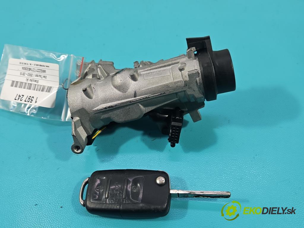 Vw Touran I 2003-2015 1.9 tdi 90 hp manual 66 kW 1896 cm3 5- spínací skříňka 1K0905865 (Spínací skříňka)
