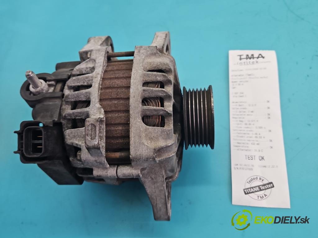 Kia Ceed I 2006-2012 1.6 16V 122 HP manual 89.7 kW 1591 cm3 5- Alternator 37300-2B101 (Alternátor)