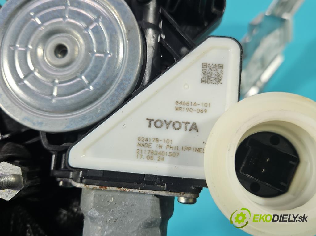 Toyota Corolla E21 2019- 1.8 16V 98 HP automatic 72 kW 1798 cm3 4- mechanizmus okna predné pravý 554171-101