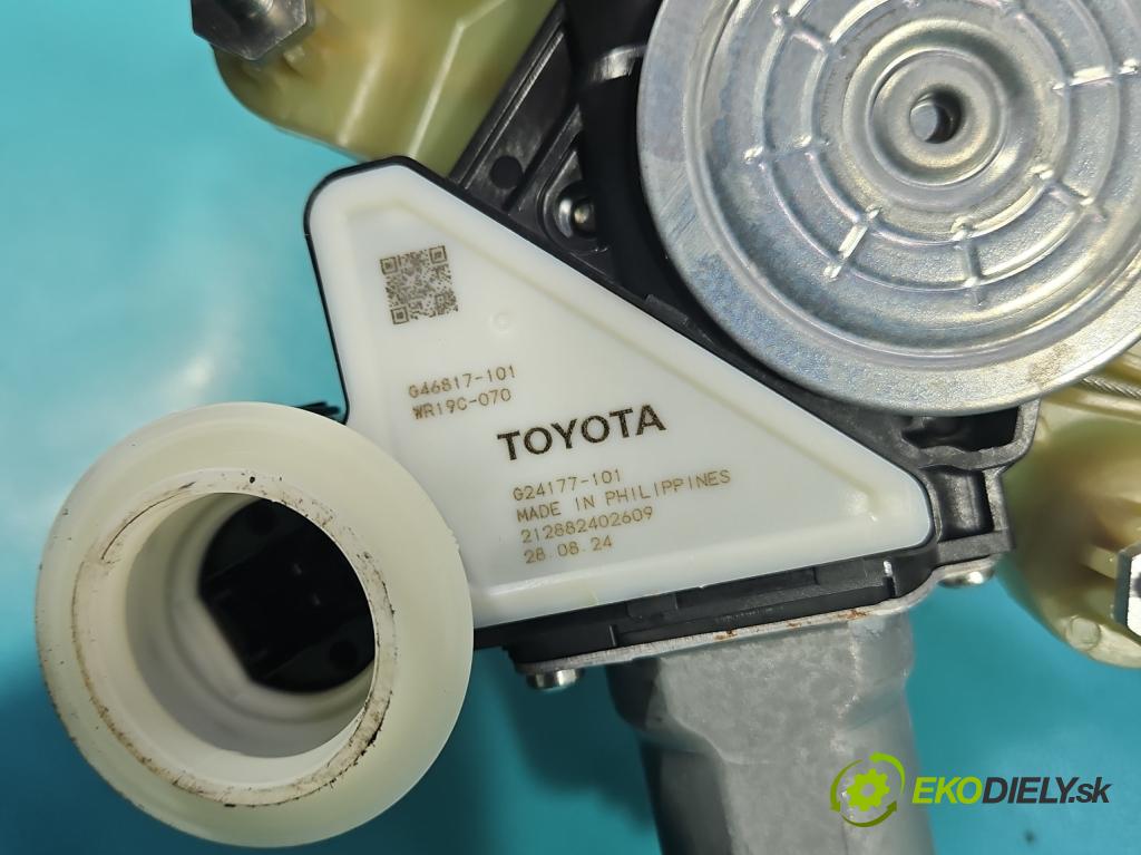 Toyota Corolla E21 2019- 1.8 16V 98 HP automatic 72 kW 1798 cm3 4- mechanizmus okna zadné ľavý 69840-02741