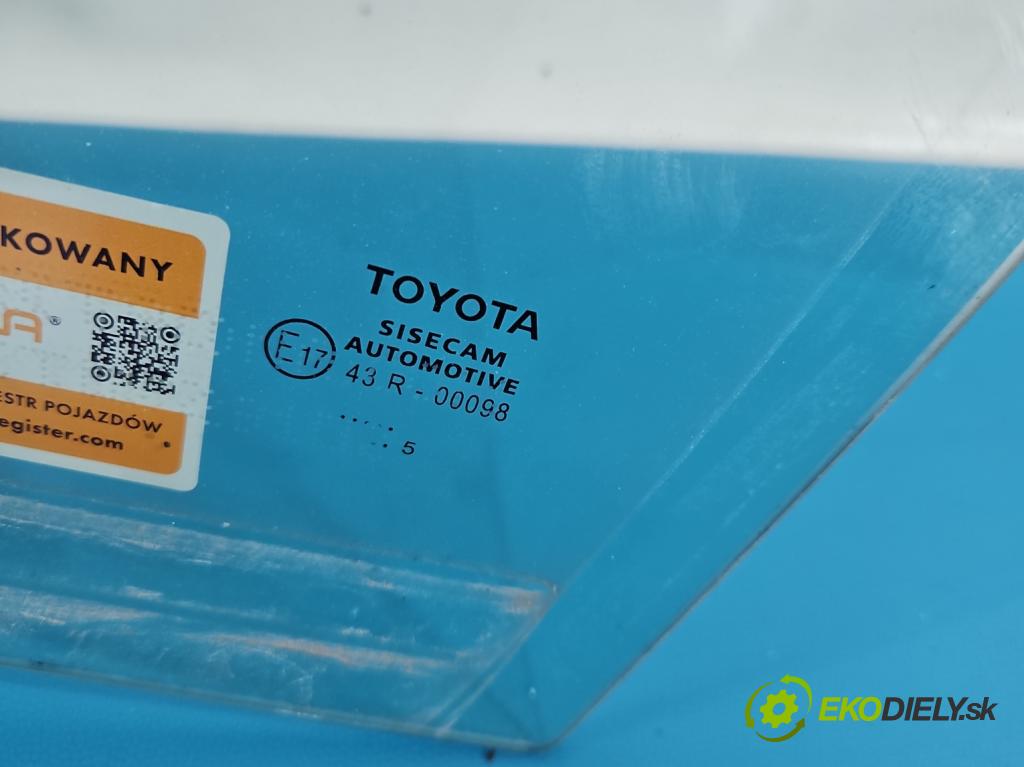 Toyota Corolla E21 2019- 1.8 16V 98 hp automatic 72 kW 1798 cm3 4- sklo dveře přední levé