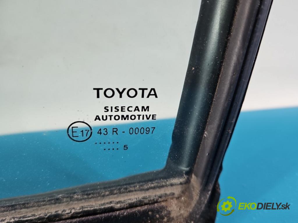 Toyota Corolla E21 2019- 1.8 16V 98 HP automatic 72 kW 1798 cm3 4- sklo dvere zadné ľavé