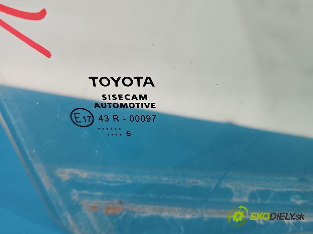 Toyota Corolla E21 2019- 1.8 16V 98 HP automatic 72 kW 1798 cm3 4- sklo dvere zadné pravé