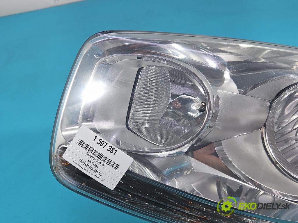 Kia Venga 1.6 crdi 116 HP manual 85 kW 1582 cm3 5- Reflektor: ľavý 92101-1P000 (Kľučka dverí ostatné)