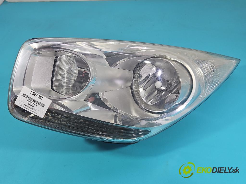 Kia Venga 1.6 crdi 116 HP manual 85 kW 1582 cm3 5- Reflektor: ľavý 92101-1P000 (Kľučka dverí ostatné)