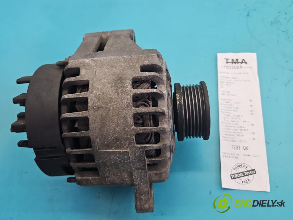 Opel Zafira B 2005-2014 1.9 cdti 120 HP manual 88 kW 1910 cm3 5- Alternator  (Alternátor)