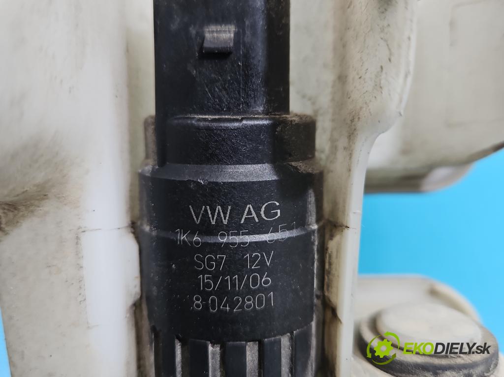 Vw Touran I 2003-2015 1.9 tdi 90 HP manual 66 kW 1896 cm3 5- nádržka tekutina: ostrekovačov 1T0955453C
