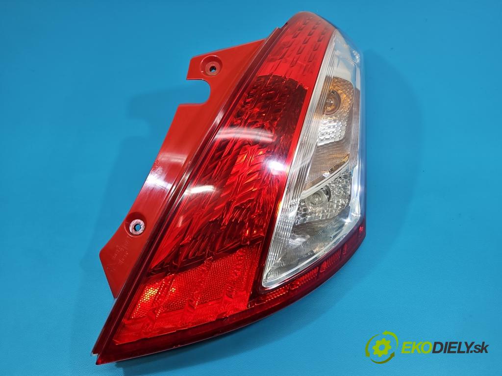 Suzuki Swift Mk7 2010-2017 1.2 16V 94 HP manual 69 kW 1242 cm3 5- svetlo / reflektor zadné pravé blatník