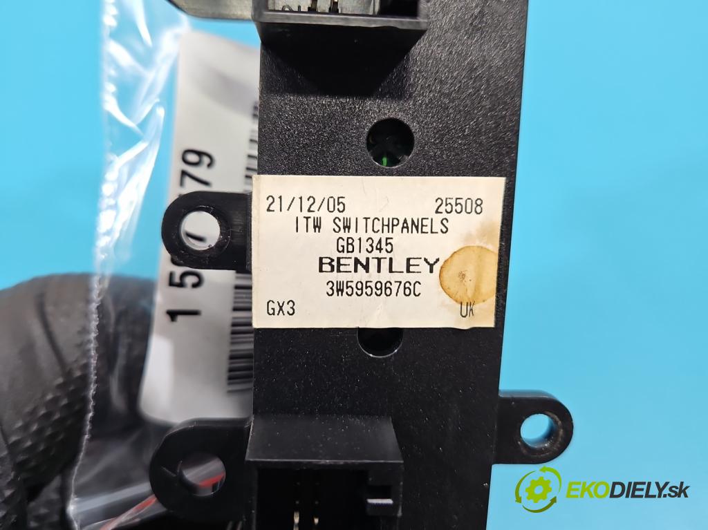 Bentley Continental I 2005-2013 6.0 V12 automatic 411 kW 5998 cm3 4- prepínač ostatné 3W5959676C