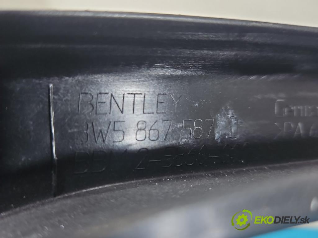 Bentley Continental I 2005-2013 6.0 V12 automatic 411 kW 5998 cm3 4- lišta dveře přední levé 3W5867587D