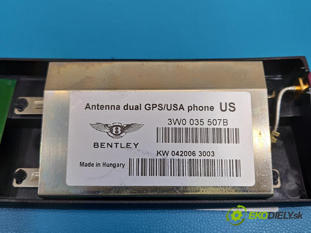 Bentley Continental I 2005-2013 6.0 V12 automatic 411 kW 5998 cm3 4- riadiaca jednotka ostatné 3W0035507B