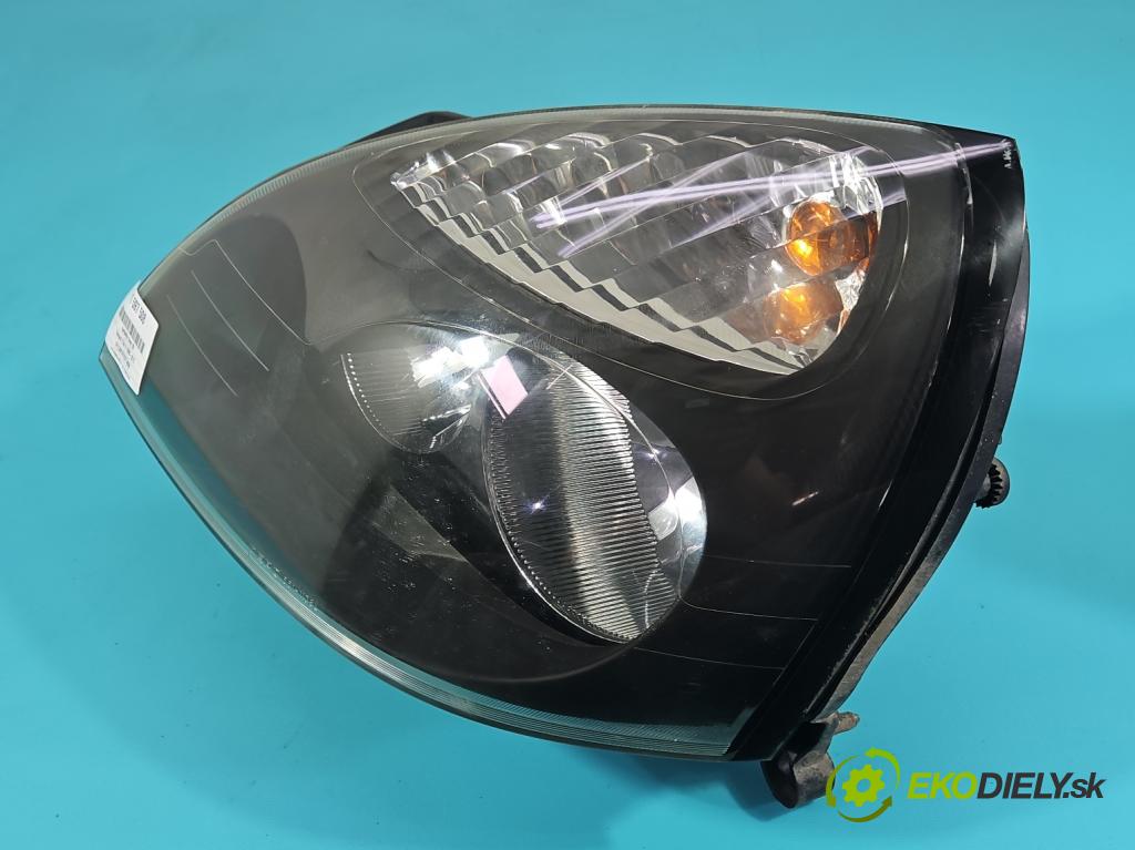 Renault Clio II 1998-2012 1.5 dci 65 HP manual 48 kW 1461 cm3 3- Reflektor: ľavý  (Kľučka dverí ostatné)